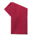 Dunroven House Waffle Weave Tea Towel K330 Cranberry